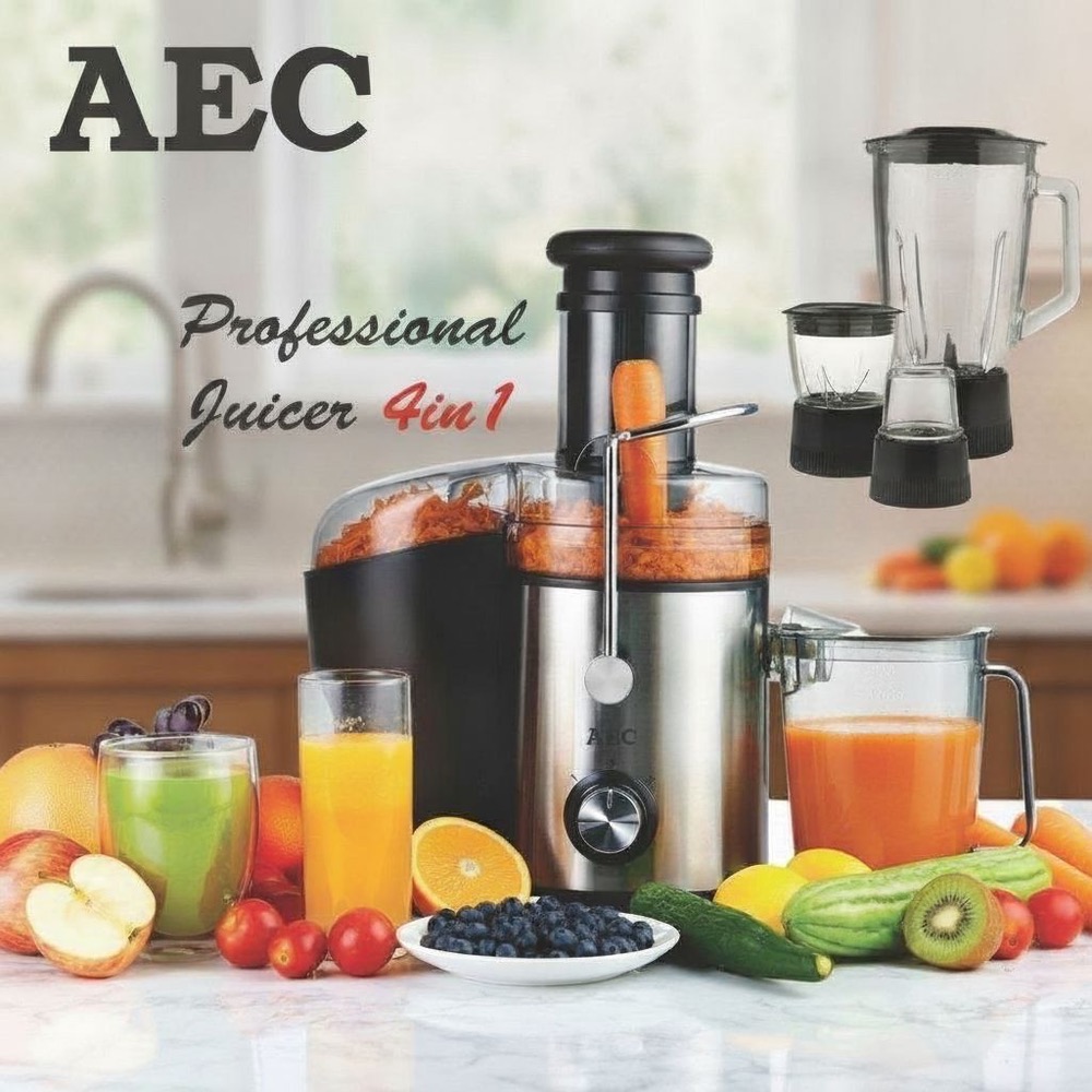 آبمیوه‌گیری ۴ کاره AEC 890