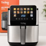 سرخ‌کن دیجیتال TECHNO TIP دو المنت