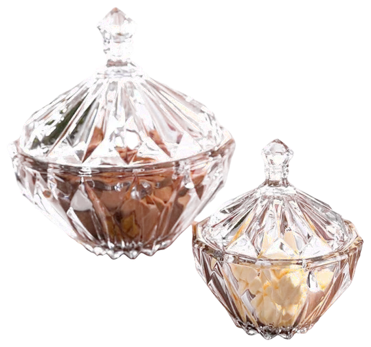 قندان و شکلات‌خوری کریستال مودنا نوری تازه